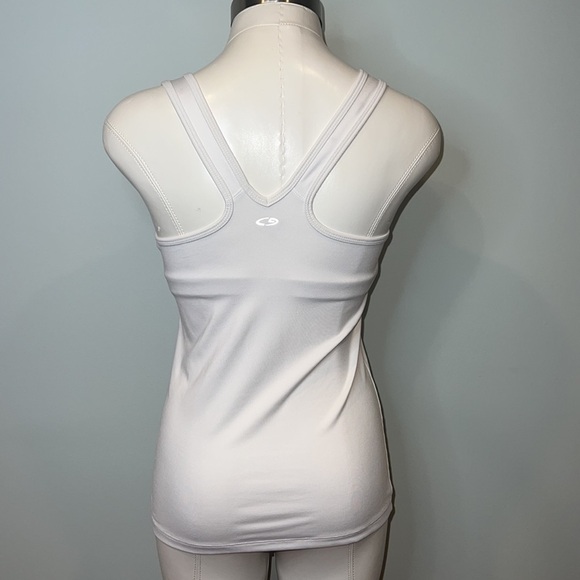 Women’s Champion Athletic White Tank Top with Built in bra - Picture 6 of 8